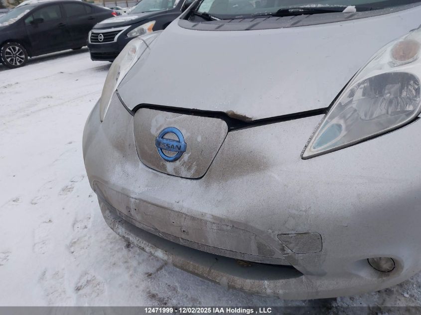 2017 Nissan Leaf S/Sv/Sl VIN: 1N4BZ0CP1HC306681 Lot: 12471999