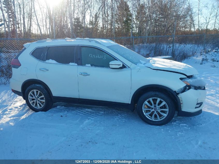 2017 Nissan Rogue Sv/Sl VIN: 5N1AT2MV5HC733700 Lot: 12472003