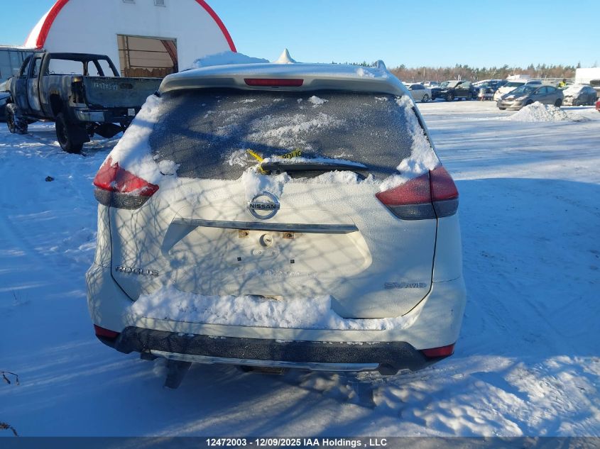 2017 Nissan Rogue Sv/Sl VIN: 5N1AT2MV5HC733700 Lot: 12472003