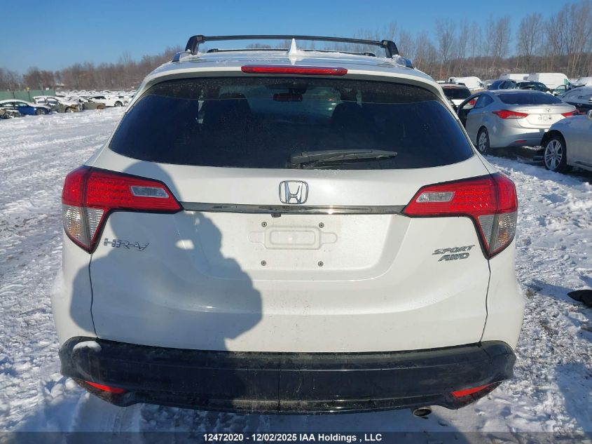 2020 Honda Hr-V Sport VIN: 3CZRU6H24LM100196 Lot: 12472020