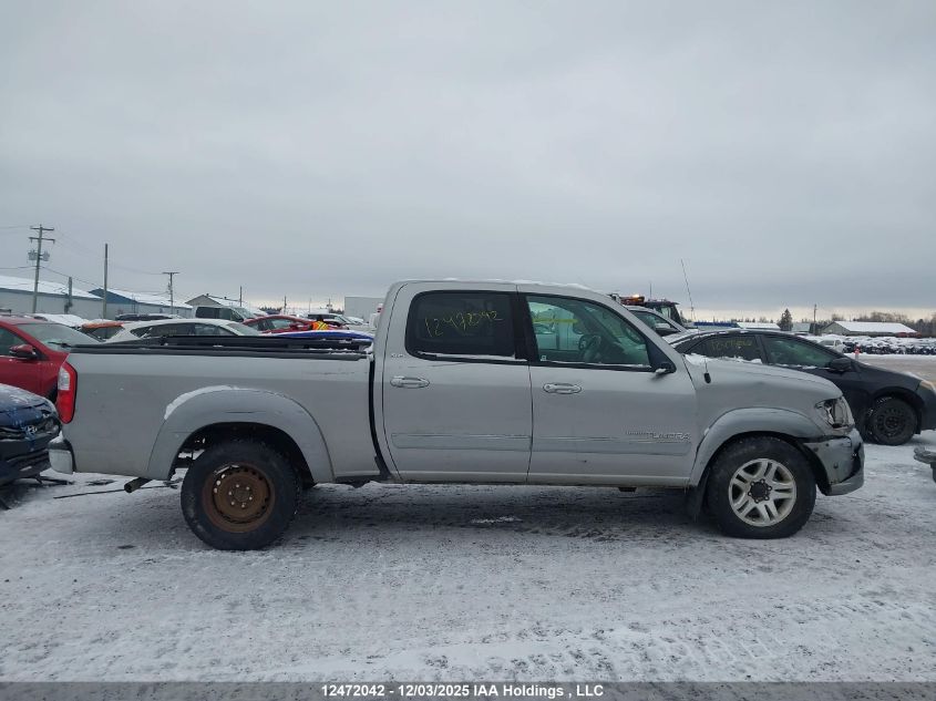 2006 Toyota Tundra Double Cab Sr5 VIN: 5TBDT44126S542539 Lot: 12472042