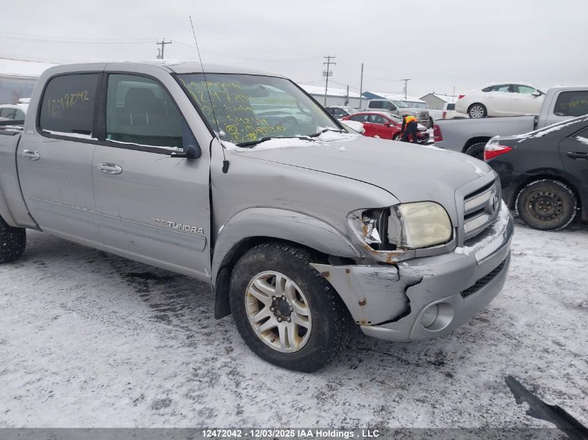 2006 Toyota Tundra Double Cab Sr5 VIN: 5TBDT44126S542539 Lot: 12472042