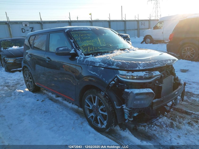KNDJ33AU2N7826507 2022 Kia Soul Ex auction photo 1