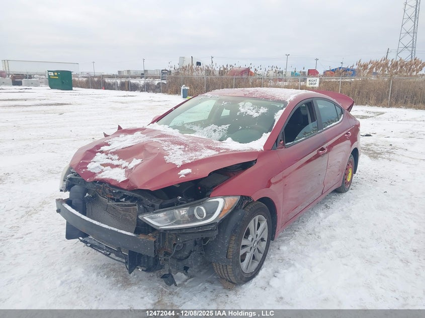 KMHD84LF4HU251914 2017 HYUNDAI ELANTRA photo no. 2