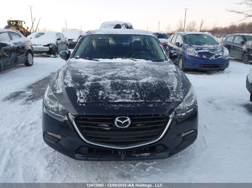 2017 Mazda 3 Se VIN: JM1BN1T73H1154426 Lot: 12472060