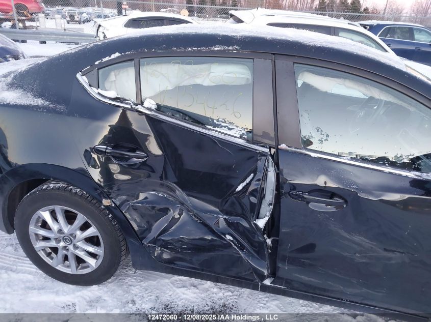 2017 Mazda 3 Se VIN: JM1BN1T73H1154426 Lot: 12472060