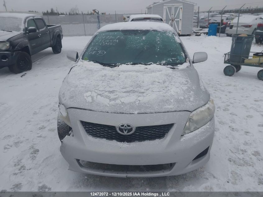 2009 Toyota Corolla S/Le/Xle VIN: 2T1BU40E79C013458 Lot: 12472072