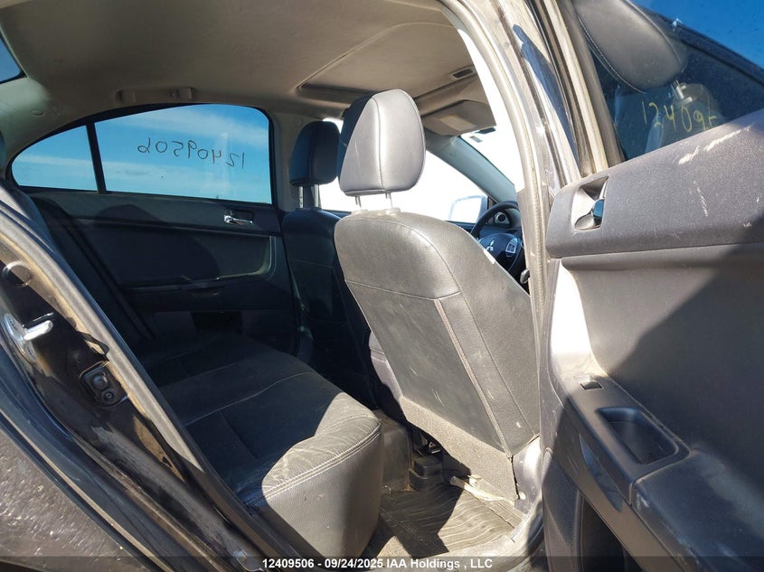 2012 Mitsubishi Lancer Se VIN: JA32U2FU0CU609796 Lot: 12409506X