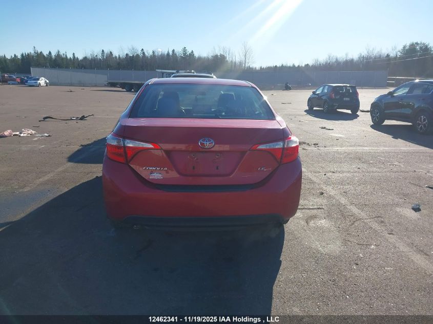 2014 Toyota Corolla Le VIN: 2T1BURHE9EC226262 Lot: 12462341X