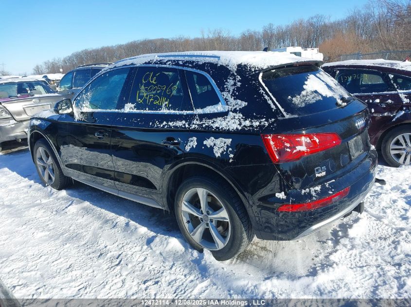 2018 Audi Q5 2.0T Progressiv VIN: WA1BNAFY0J2005969 Lot: 12472114