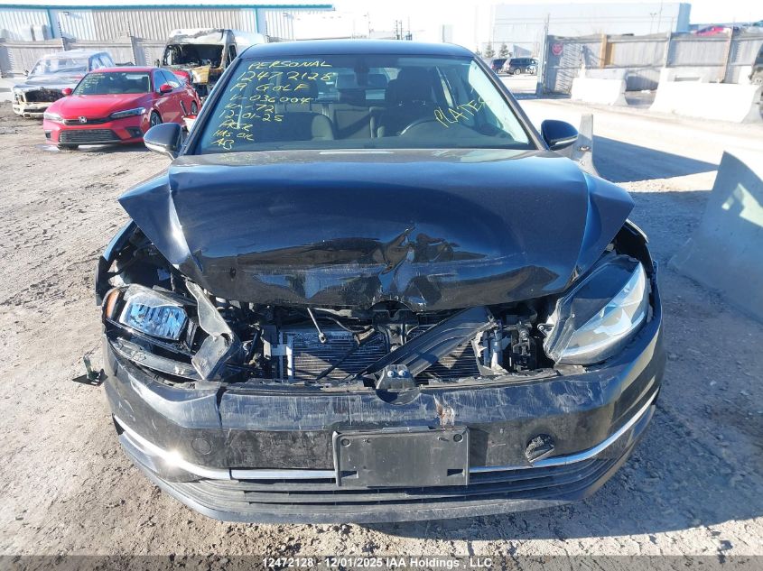 2019 Volkswagen Golf S/Se VIN: 3VWW57AU6KM036004 Lot: 12472128