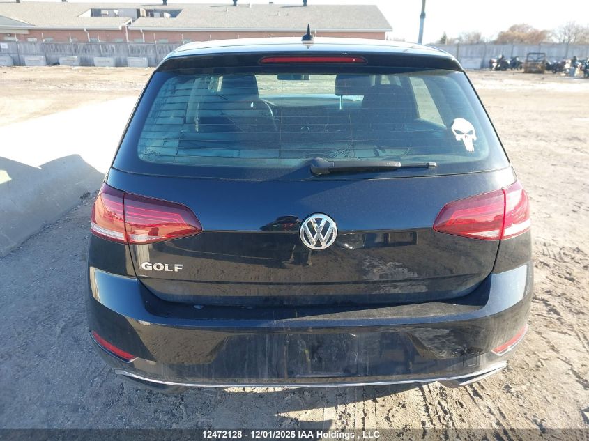 2019 Volkswagen Golf S/Se VIN: 3VWW57AU6KM036004 Lot: 12472128