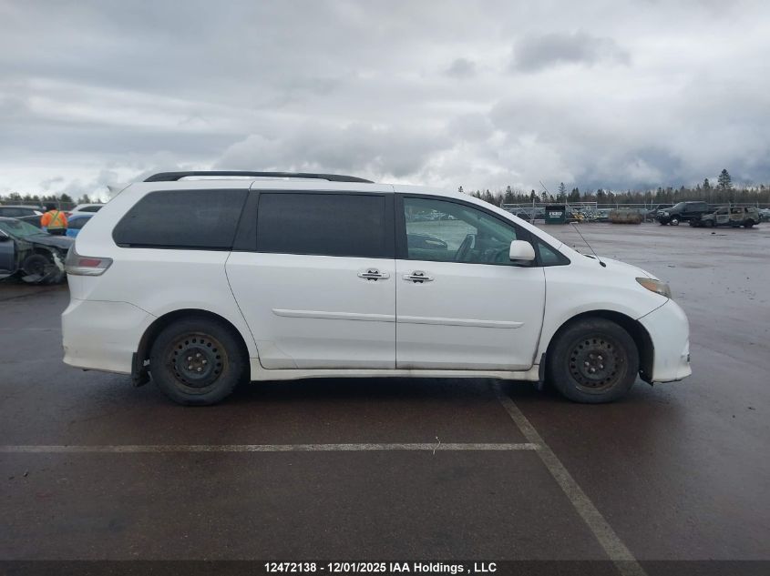 2012 Toyota Sienna Sport VIN: 5TDXK3DC2CS257550 Lot: 12472138