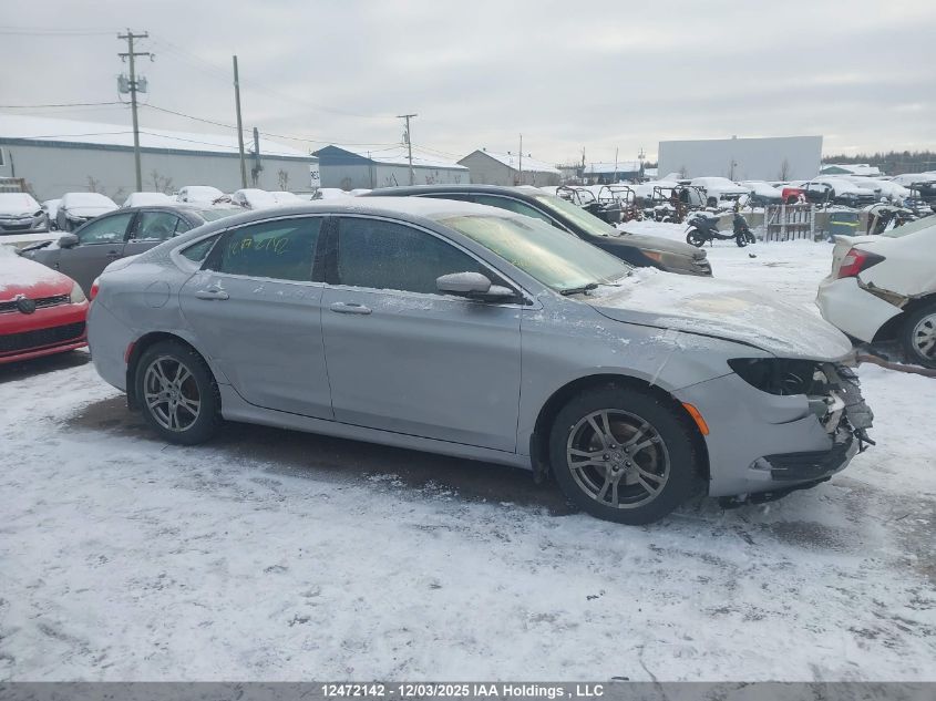 2015 Chrysler 200 VIN: 1C3CCCFB0FN625724 Lot: 12472142