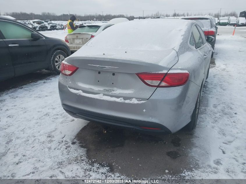 2015 Chrysler 200 VIN: 1C3CCCFB0FN625724 Lot: 12472142