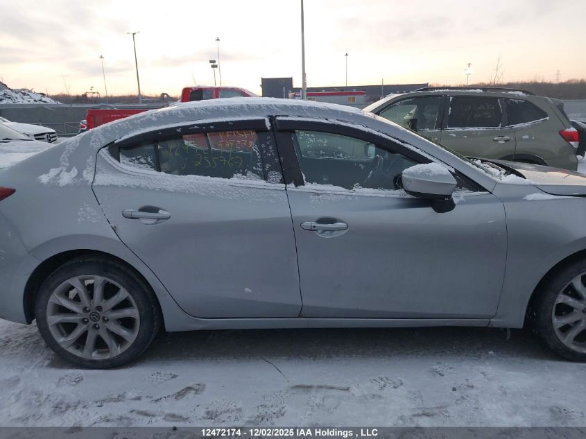 2015 Mazda Mazda3 Gt VIN: JM1BM1W37F1255767 Lot: 12472174