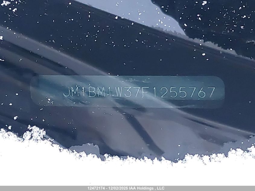 2015 Mazda Mazda3 Gt VIN: JM1BM1W37F1255767 Lot: 12472174