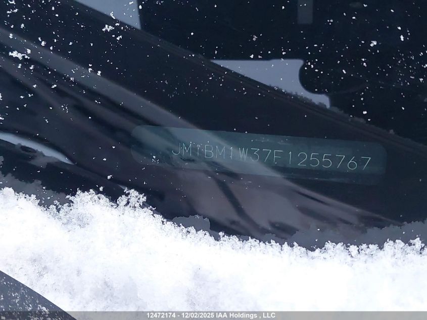 2015 Mazda Mazda3 Gt VIN: JM1BM1W37F1255767 Lot: 12472174