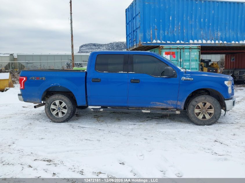 2016 Ford F150 Supercrew VIN: 1FTEW1EF5GFC51773 Lot: 12472181