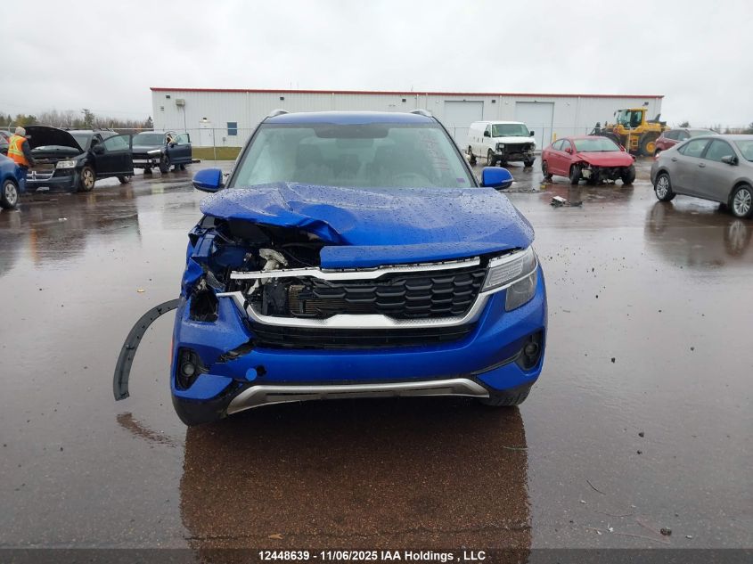 2021 Kia Seltos Lx VIN: KNDEPCAAXM7206921 Lot: 12448639X