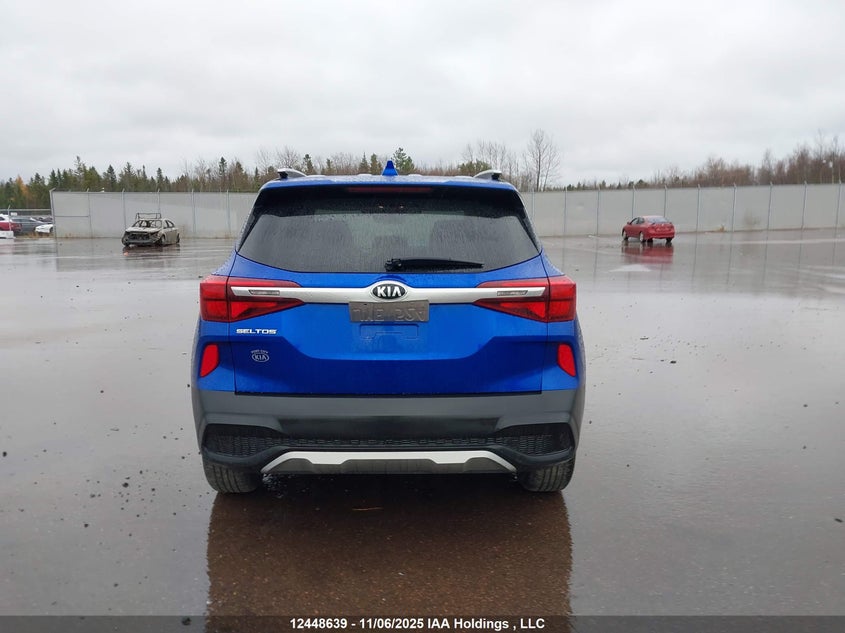 2021 Kia Seltos Lx VIN: KNDEPCAAXM7206921 Lot: 12448639X