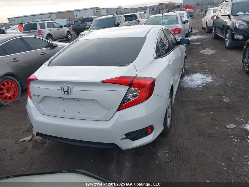 2017 Honda Civic Ex VIN: 2HGFC2F80HH002754 Lot: 12472194