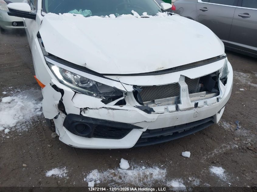 2017 Honda Civic Ex VIN: 2HGFC2F80HH002754 Lot: 12472194