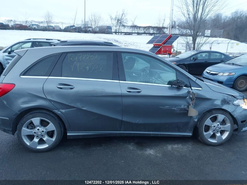 2013 Mercedes-Benz B250 VIN: WDDMH4EB2DJ127592 Lot: 12472202