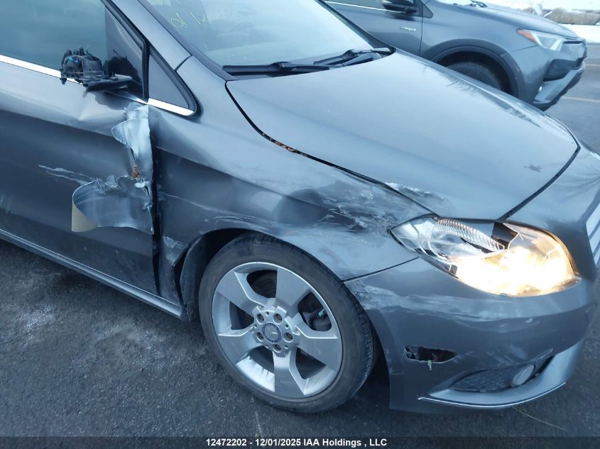 2013 Mercedes-Benz B250 VIN: WDDMH4EB2DJ127592 Lot: 12472202