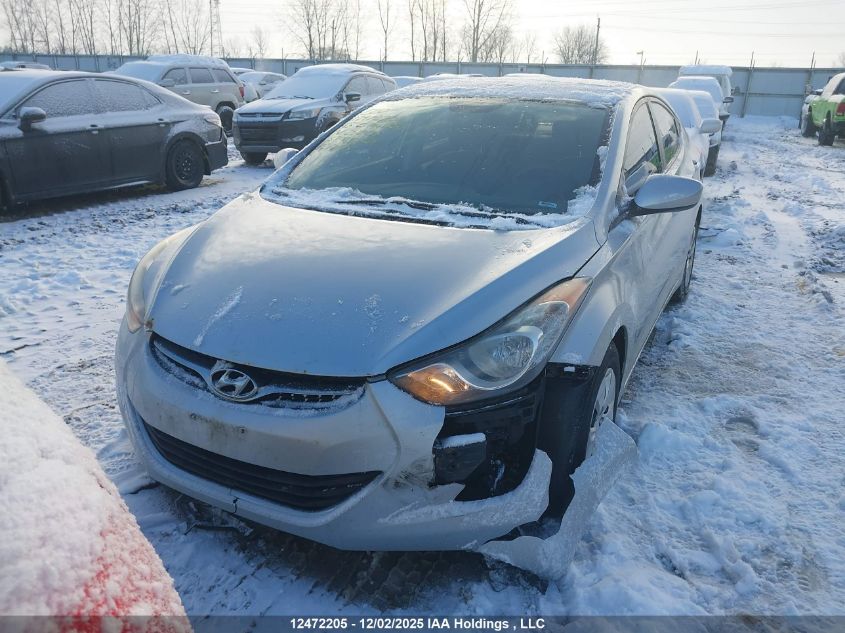 2013 Hyundai Elantra L VIN: 5NPDH4AE2DH298135 Lot: 12472205