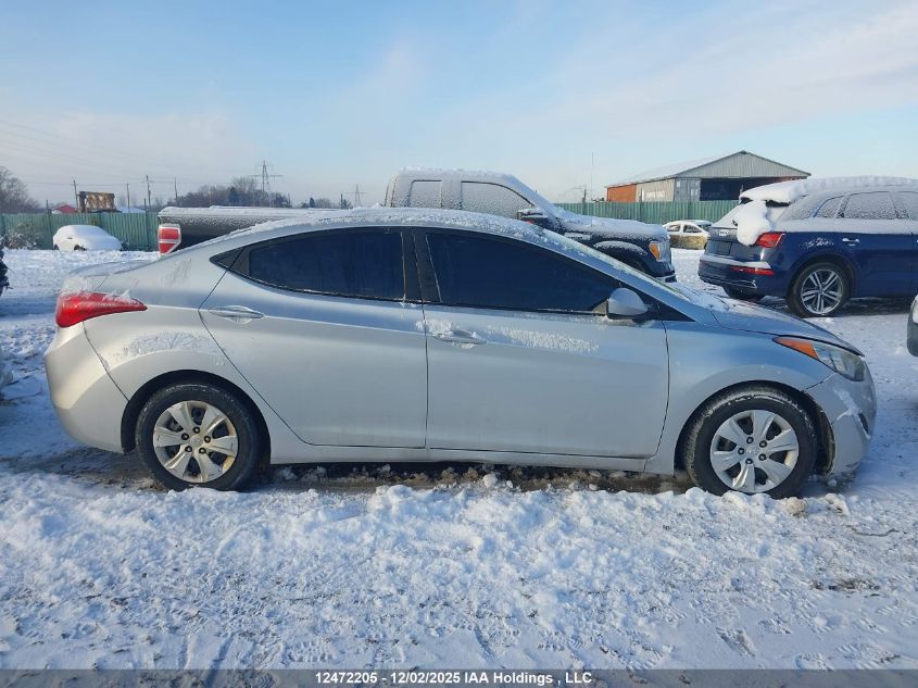 2013 Hyundai Elantra L VIN: 5NPDH4AE2DH298135 Lot: 12472205