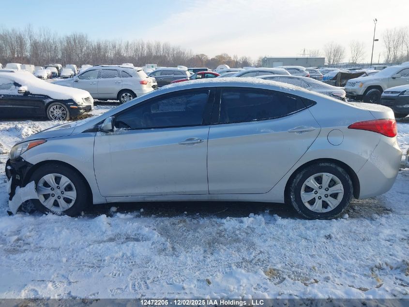 2013 Hyundai Elantra L VIN: 5NPDH4AE2DH298135 Lot: 12472205