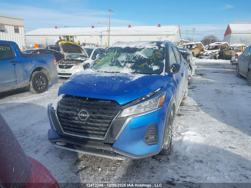 2022 Nissan Kicks Sv VIN: 3N1CP5CVXNL506073 Lot: 12472245