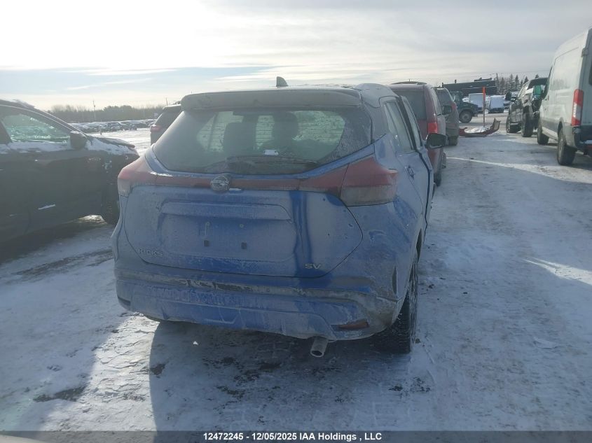 2022 Nissan Kicks Sv VIN: 3N1CP5CVXNL506073 Lot: 12472245