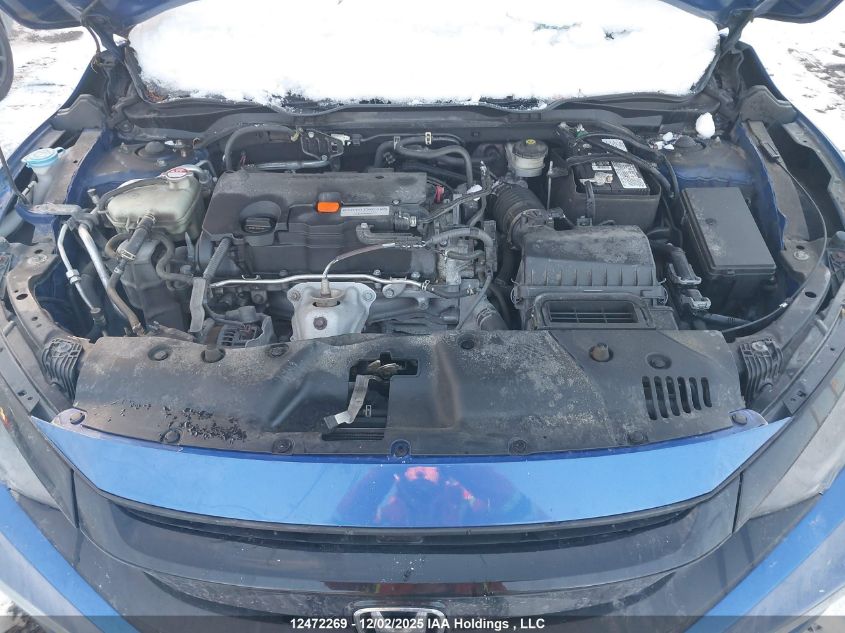 2019 Honda Civic Lx VIN: 2HGFC2F5XKH008803 Lot: 12472269