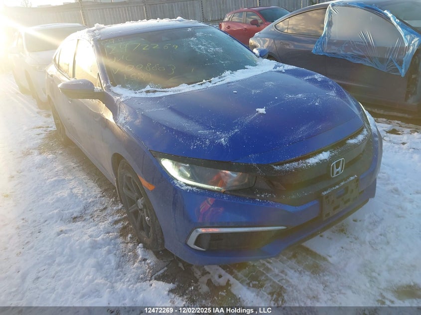2HGFC2F5XKH008803 2019 Honda Civic Lx auction photo 1