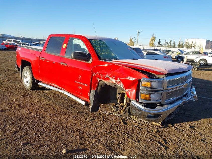 3GCUKREC8EG382249 2014 Chevrolet Silverado 1500 1Lt/2Lt auction photo 1