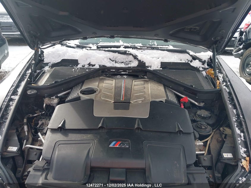 5YMGZ0C50BLK14393 2011 BMW X6 M photo no. 10