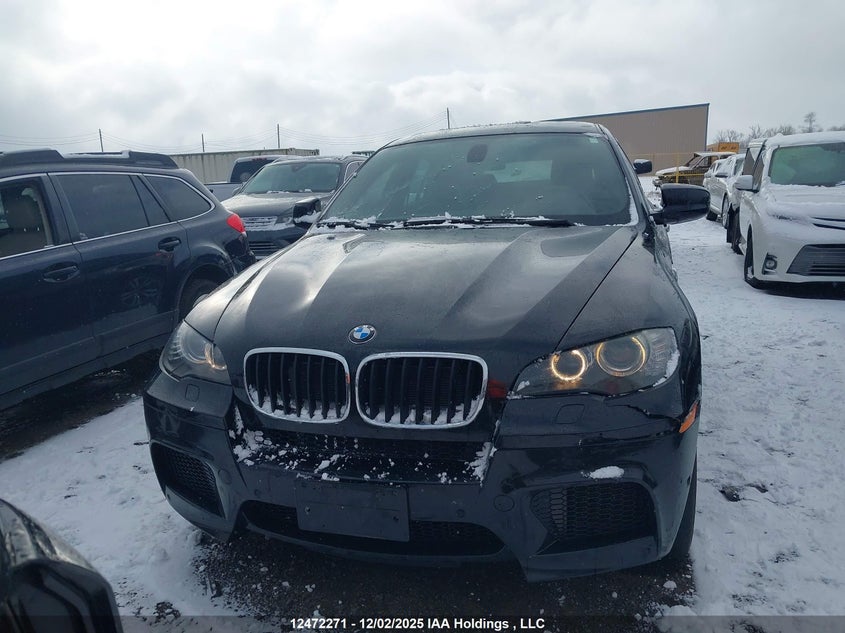 5YMGZ0C50BLK14393 2011 BMW X6 M photo no. 12