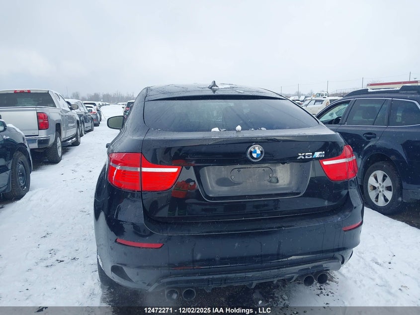 5YMGZ0C50BLK14393 2011 BMW X6 M photo no. 16