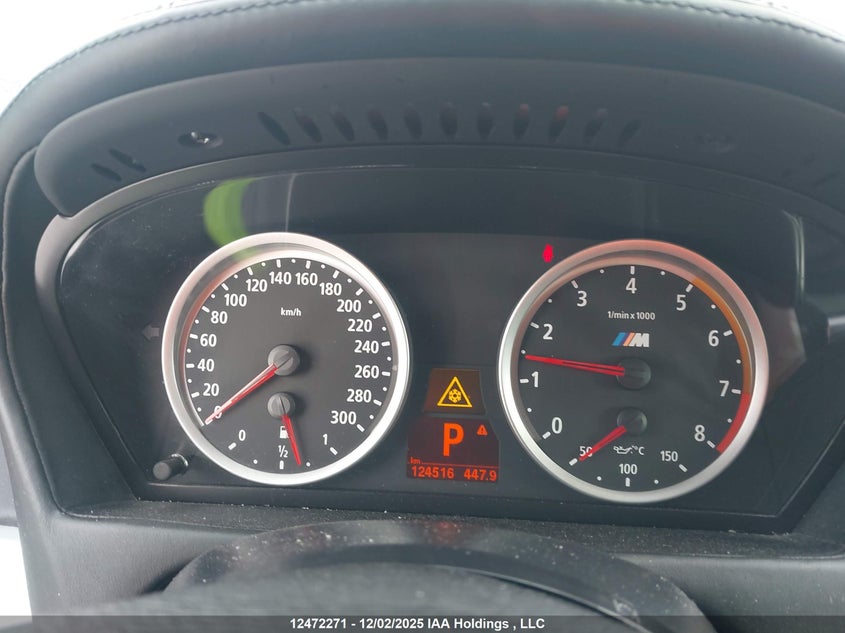 5YMGZ0C50BLK14393 2011 BMW X6 M photo no. 7