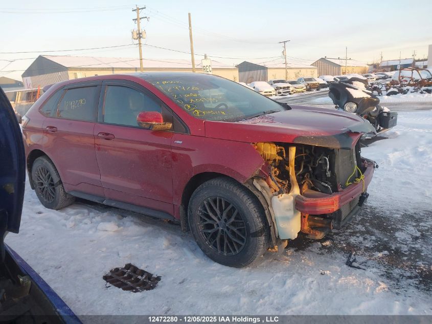 2021 Ford Edge Sel VIN: 2FMPK4J99MBA06845 Lot: 12472280