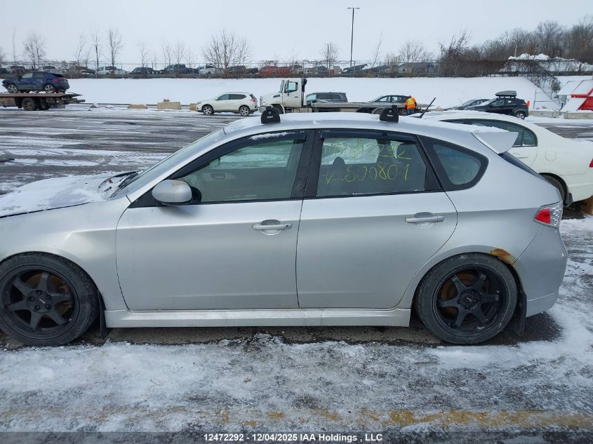 JF1GH76639G800801 2009 SUBARU IMPREZA WRX photo no. 14
