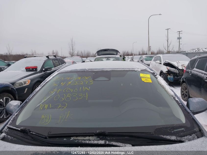 2024 Toyota Corolla Le/Se/Xle/Night Shade VIN: JTDBCMFE5R3028334 Lot: 12472293