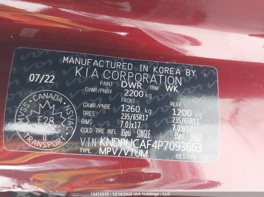 KNDPUCAF4P7093663 2023 KIA SPORTAGE photo no. 18