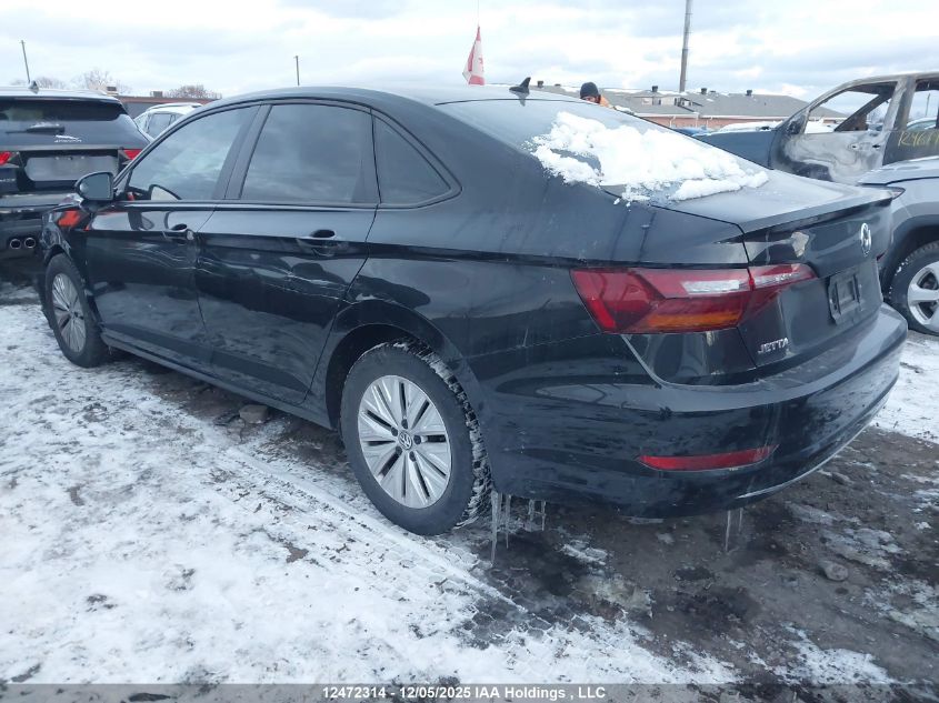 2019 Volkswagen Jetta 1.4 Tsi Comfortline VIN: 3VWC57BU6KM133074 Lot: 12472314