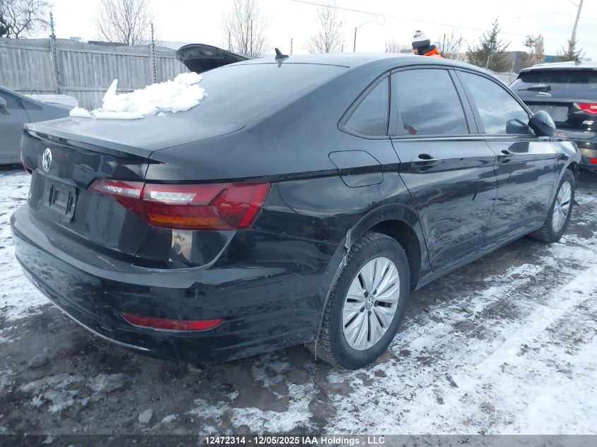 2019 Volkswagen Jetta 1.4 Tsi Comfortline VIN: 3VWC57BU6KM133074 Lot: 12472314