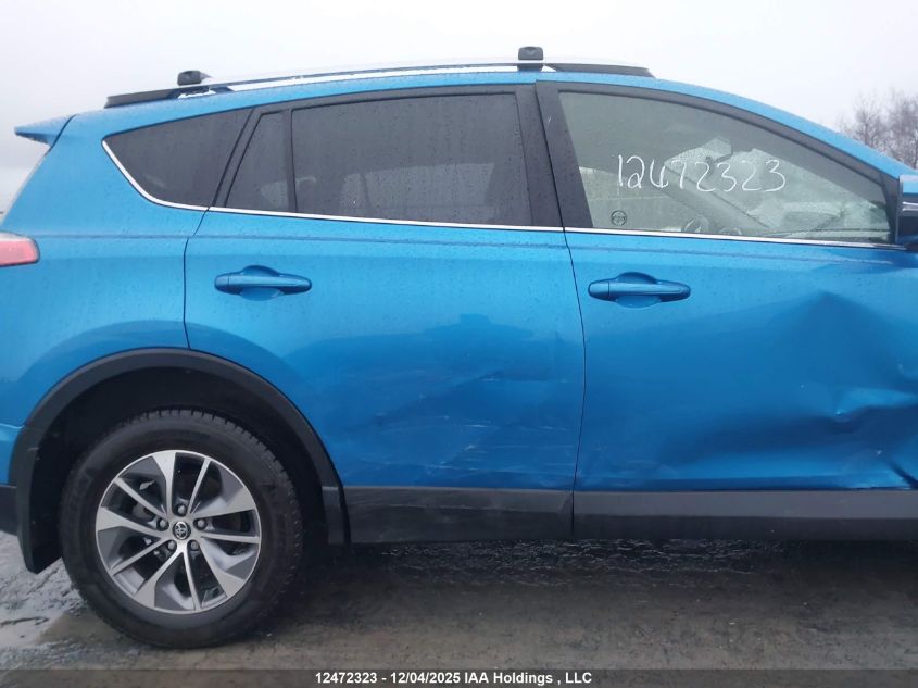 2016 Toyota Rav4 Hybrid Xle VIN: JTMRJREV1GD017485 Lot: 12472323