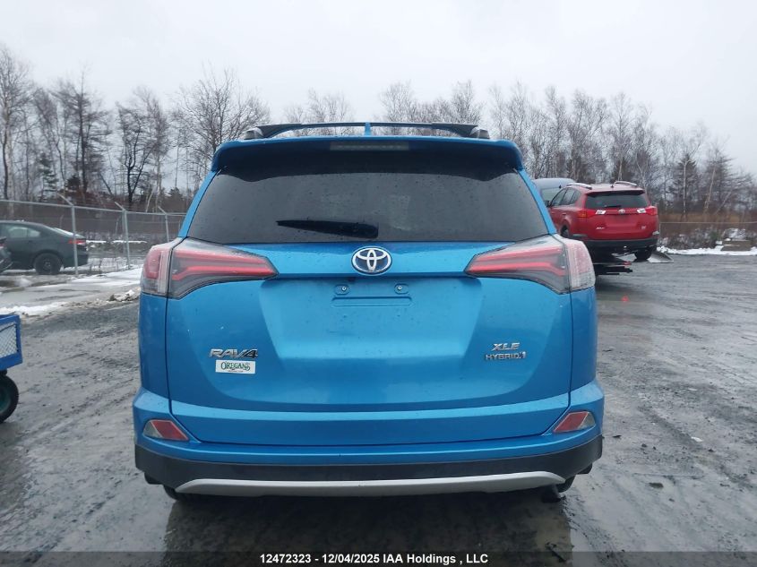 2016 Toyota Rav4 Hybrid Xle VIN: JTMRJREV1GD017485 Lot: 12472323