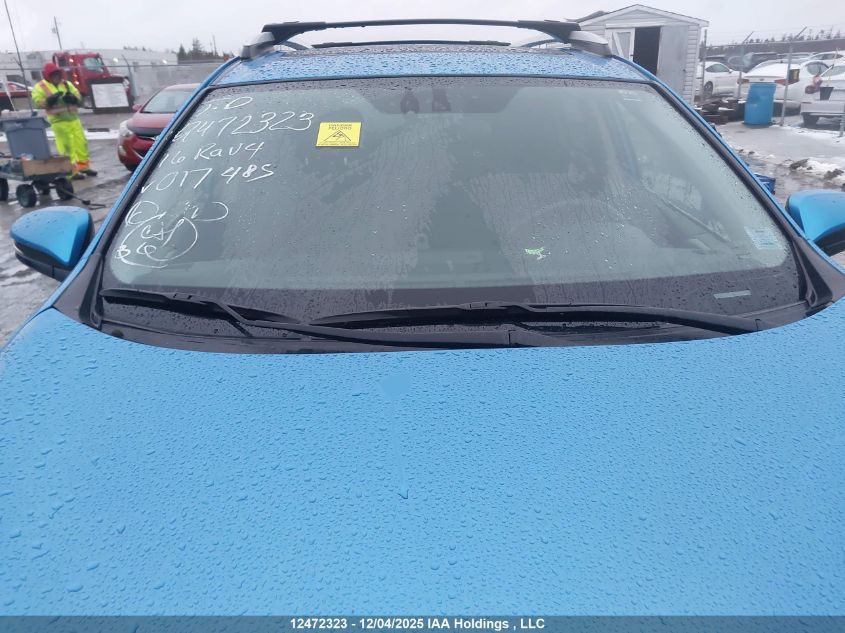 2016 Toyota Rav4 Hybrid Xle VIN: JTMRJREV1GD017485 Lot: 12472323